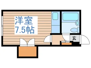 ホワイトビル【5階】の間取り