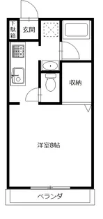 アムール【1階】の間取り
