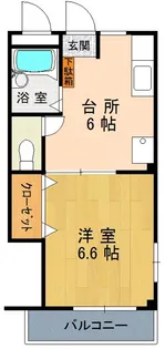 ファミール戸田【3階】の間取り