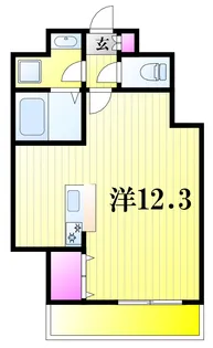 June Six ROSE【8階】の間取り