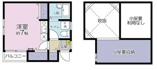 オヴェスト東武練馬【2階】の間取り