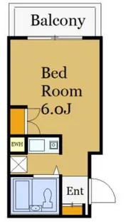 ステップコート新百合【4階】の間取り