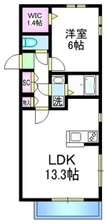 ガーデンパレス上池袋【3階】の間取り