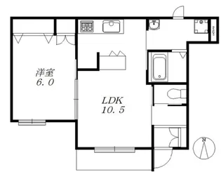 【旭化成ヘーベルメゾン】メゾンときわ台【1階】の間取り