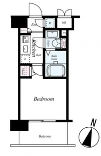 ヴェルステージ川崎【5階】の間取り