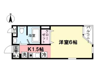 シェグランMOMOI【2階】の間取り