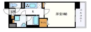 プレミアムコート大須【7階】の間取り