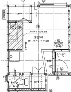 サニーベール大岡山【1階】の間取り