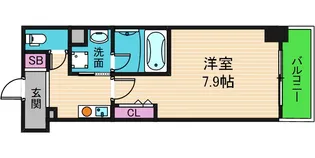 クローバー・ビュー上本町【8階】の間取り