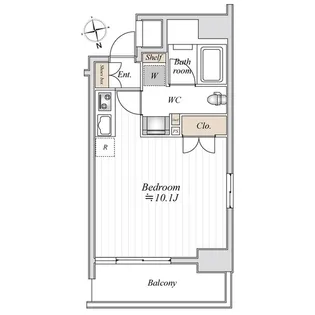 エスティメゾン川崎本町【9階】の間取り