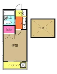 レオパレス八千代台第21【2階】の間取り