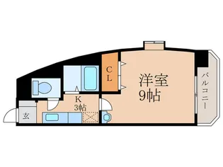 ギャラン前田【2階】の間取り
