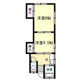 しあわせハイム【1階】の間取り