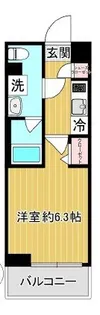 SHOKEN RESIDENCE川崎【1階】の間取り