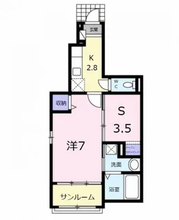 ESSENCE II【1階】の間取り