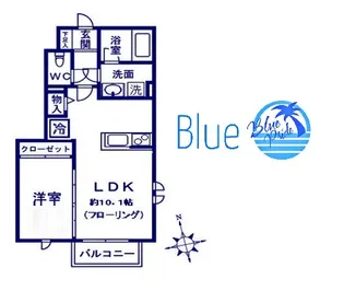 Blanc Refinado【1階】の間取り