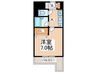 エフォールヒロ【2階】の間取り