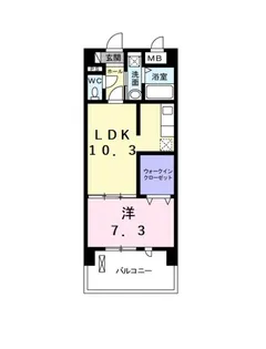 レイクサイド ホシノ I【5階】の間取り