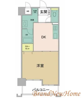 アバンドール三国ヶ丘【3階】の間取り