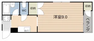 クリーンリブかすが【2階】の間取り