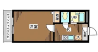 K’sハイム【2階】の間取り