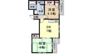 ドルチェ桜ヶ丘【3階】の間取り