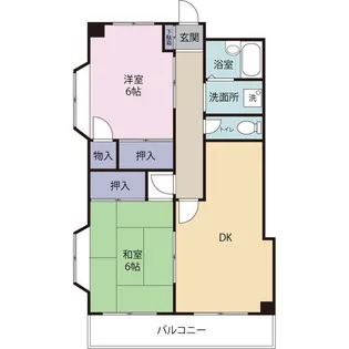 ル・フロール【3階】の間取り
