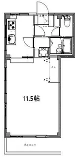 セントラルハイム【4階】の間取り