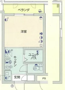 グランヴァン四谷三丁目【1階】の間取り
