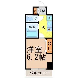 フィール大須【4階】の間取り