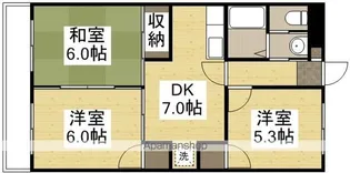 プロムナード洲崎1号館【2階】の間取り