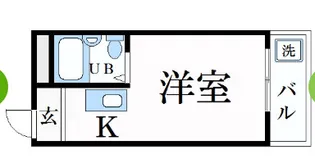 しらさぎメモリアル【1階】の間取り