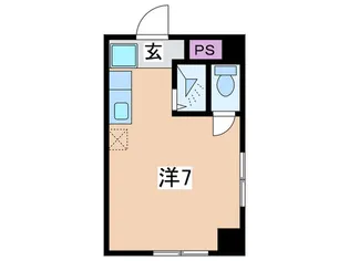 プラ-ズ生田【2階】の間取り