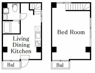 DECOR RESIDENCE田原町【6階】の間取り