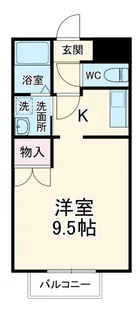 サンシャインハイツ【1階】の間取り