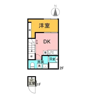 TSUMUGI S 八千代【2階】の間取り