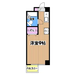 第二藤ビル【3階】の間取り