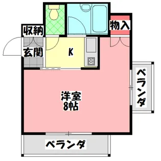 ルポ大宮【1階】の間取り
