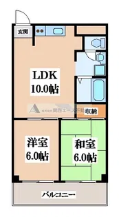 M’PLAZA菱江【2階】の間取り