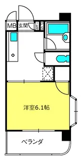 プリズムマンション【3階】の間取り