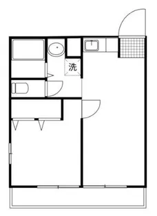 シャトルブランII【2階】の間取り
