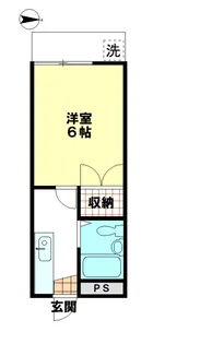 シャトーモリヤ【1階】の間取り