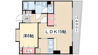 グランメール八洲【2階】の間取り