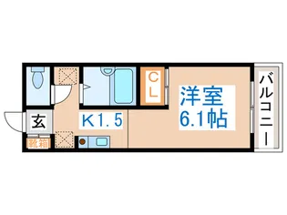 スターハイム南16条【2階】の間取り