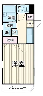 ソレーユ小路【1階】の間取り