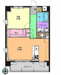 L’Arvert【3階】の間取り