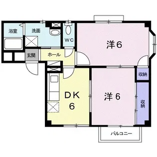 アーバン不知火VI【2階】の間取り