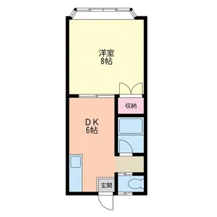 ラポールながとXI【2階】の間取り