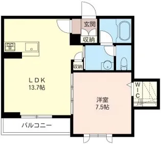クオレアージュ【2階】の間取り