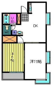 パークヒルズ【1階】の間取り